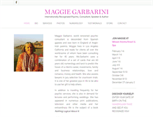 Tablet Screenshot of maggiegarbarini.com